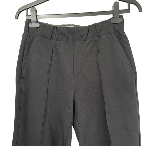 Everlane Black The Dream Pant Elastic Waist Tapered Leg Size Small NWT - Picture 9 of 16